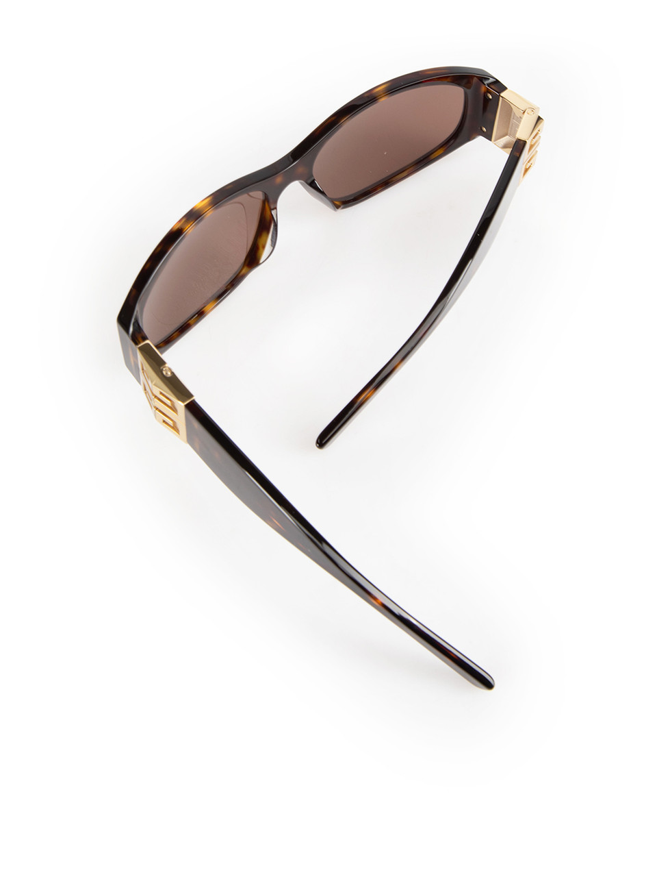 Givenchy SS24 Dark Havana Tortoiseshell Sunglasses