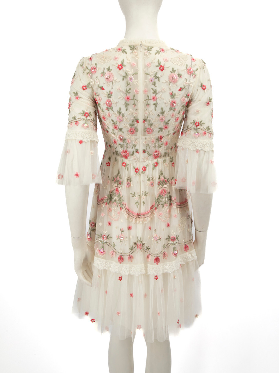 Needle & Thread Butterfly Meadow Embroidered Dress
