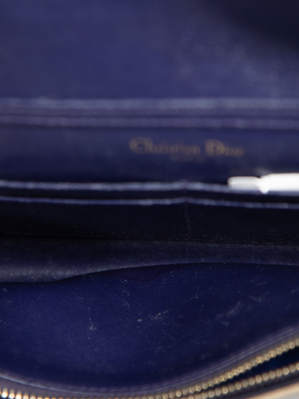 Dior 2016 Velvet Monogram Diorama Crossbody Bag