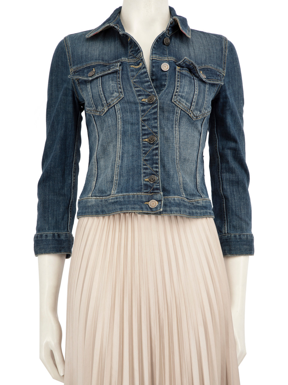 Burberry Burberry Brit Blue Stone Washed Jacket