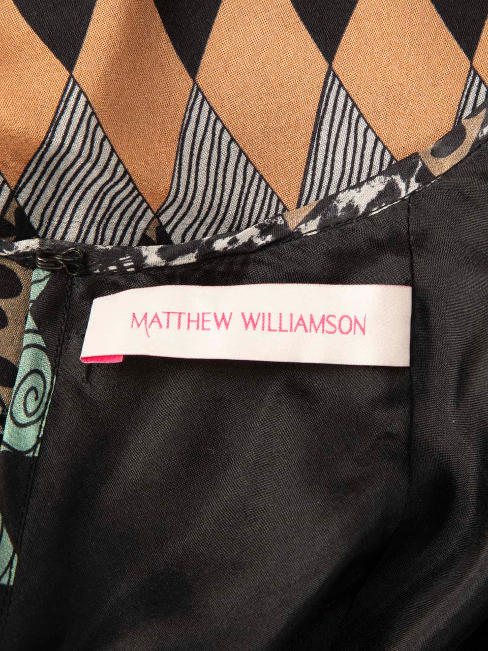 Matthew Williamson Abstract V-neck Maxi Dress