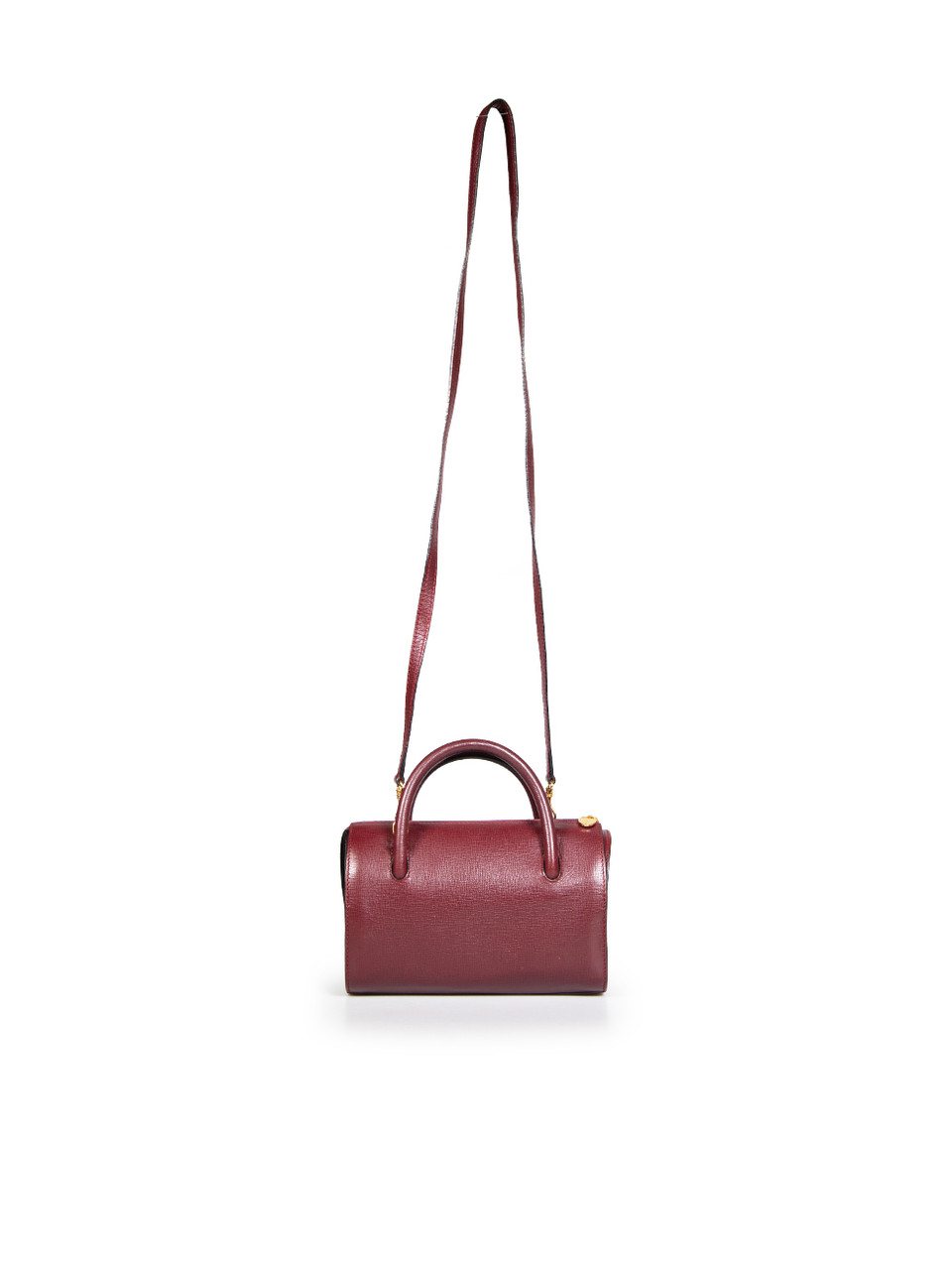 Cartier Burgundy Leather Mini Bag