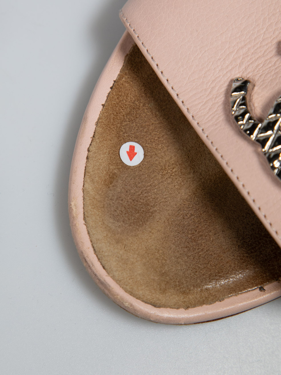 Chanel Pink Leather CC Logo Sandals