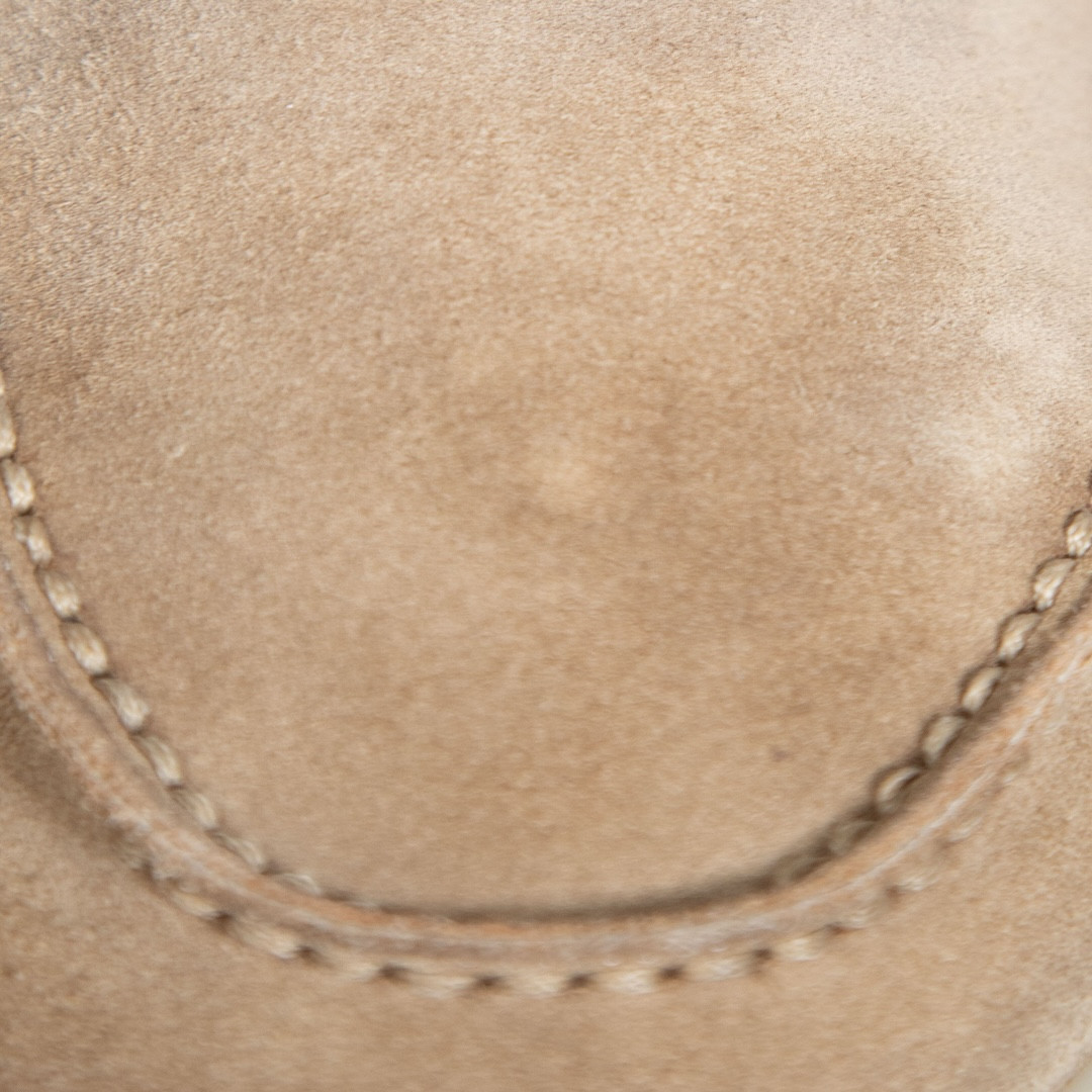 Loro Piana Beige Suede Summer Walk Loafers