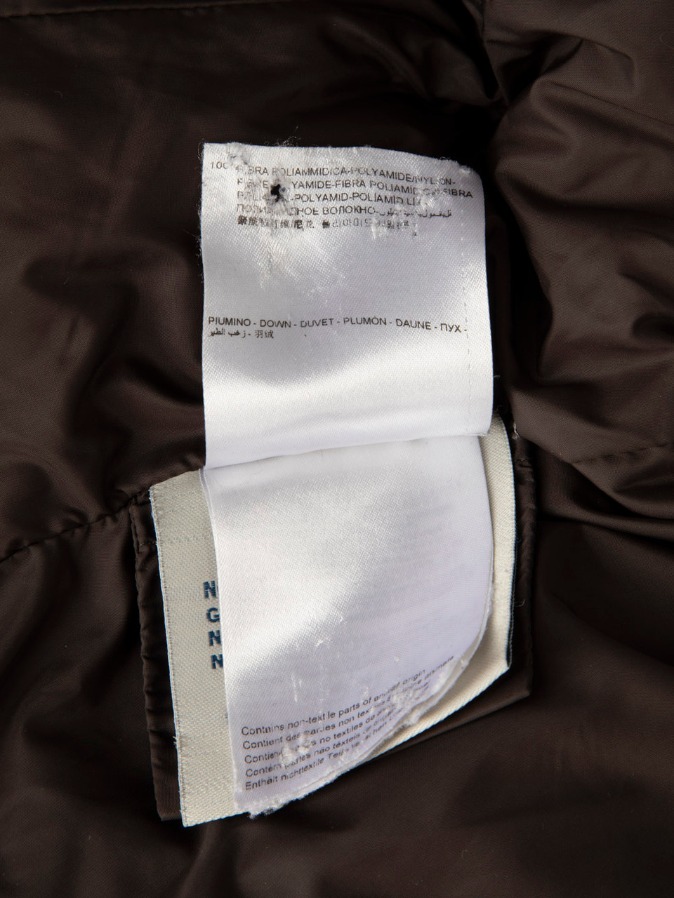 Moncler Brown Irex Giubbotto Puffer Coat