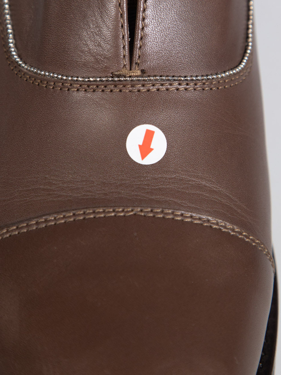 Fabiana Filippi Brown Leather Chain Detail Loafers
