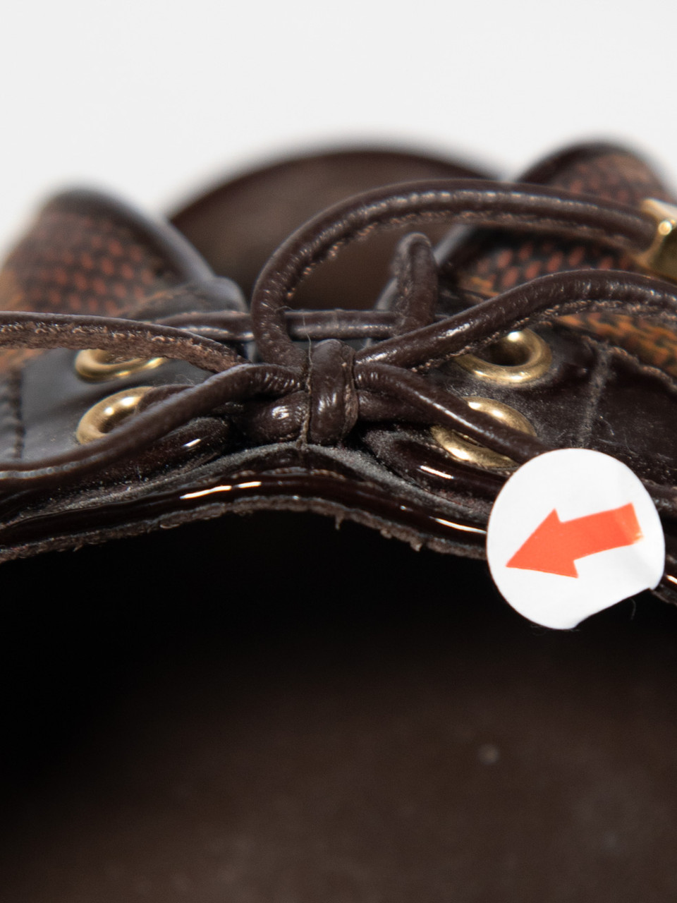 Louis Vuitton Brown Damier Ebene Canvas Heels Louis Vuitton Brown Damier Ebene Canvas Heels