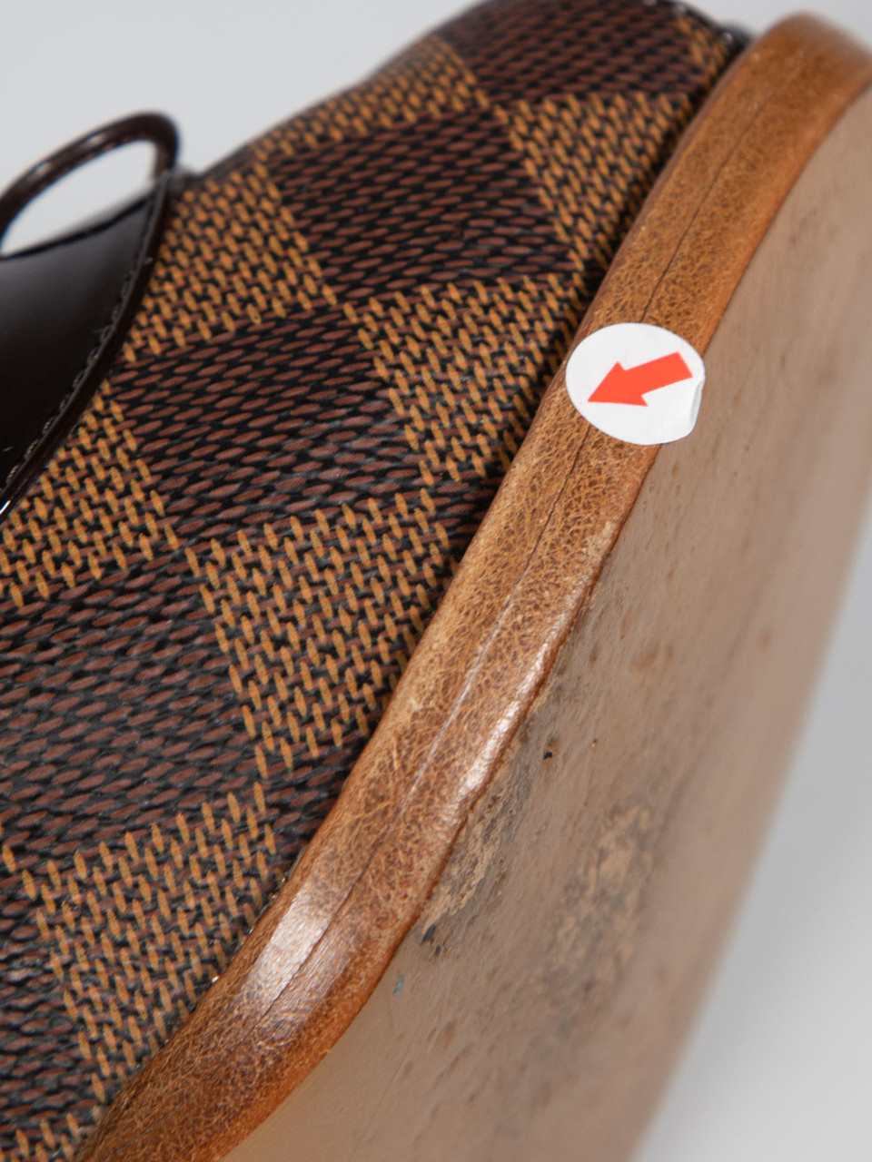 Louis Vuitton Brown Damier Ebene Canvas Heels Louis Vuitton Brown Damier Ebene Canvas Heels