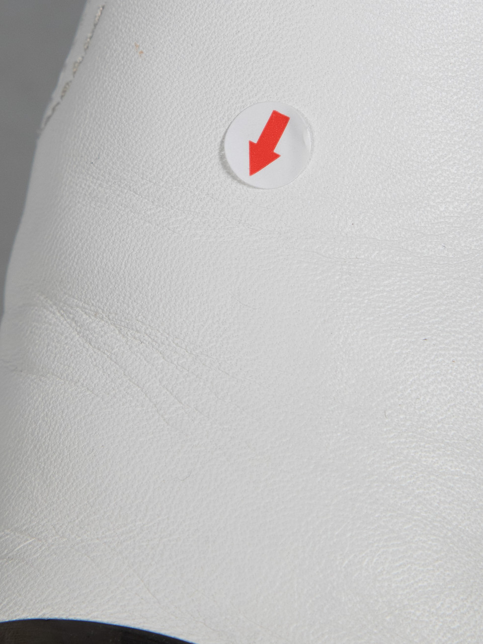 Miu Miu White Leather Cap Toe Loafers Miu Miu White Leather Cap Toe Loafers