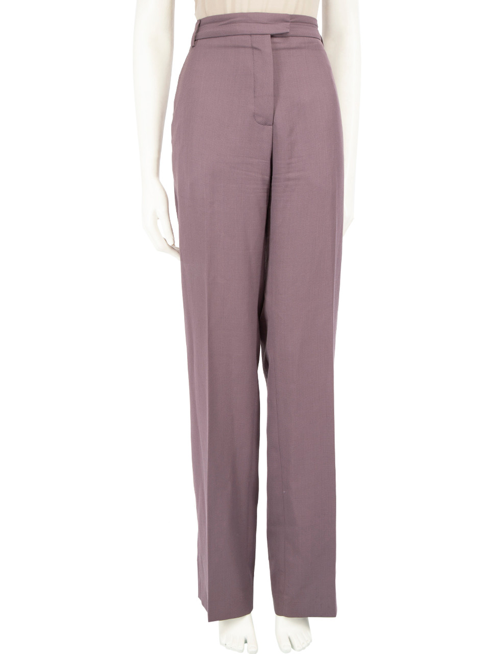 Acne Studios Purple Straight Leg Trousers