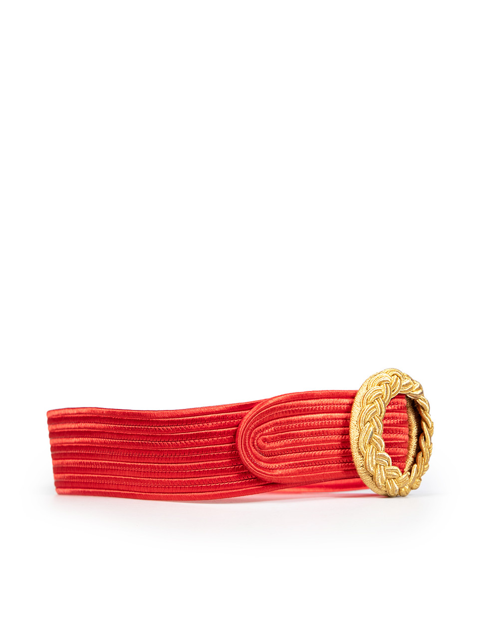 Saint Laurent Red Passementerie Buckle Belt Saint Laurent Red Passementerie Buckle Belt