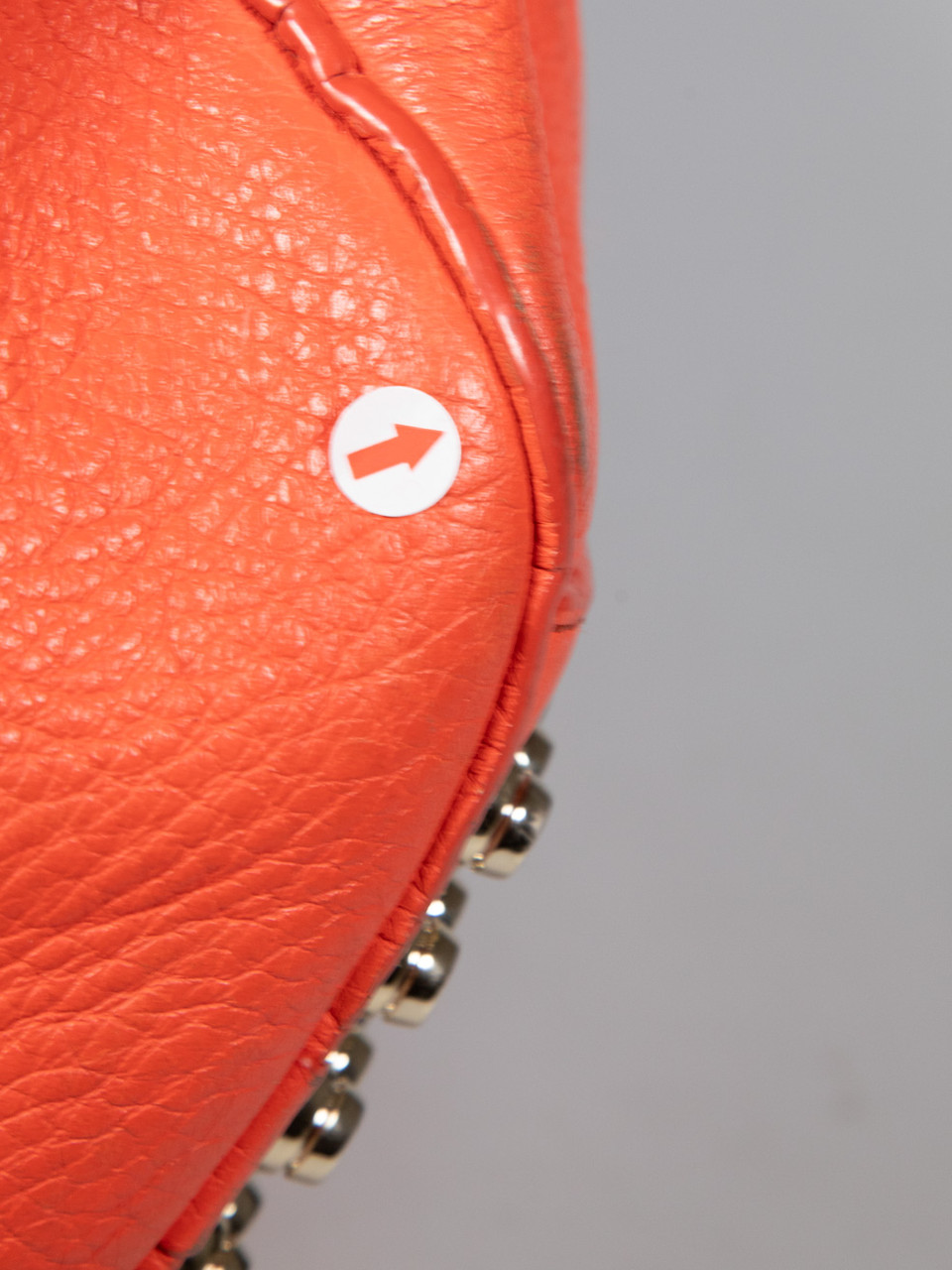 Alexander Wang Red Leather Rocco Bag
