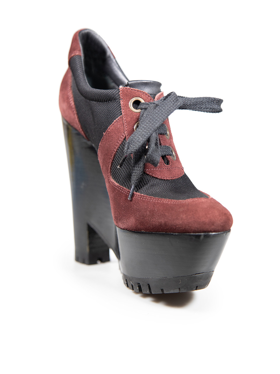 Suede Prorsum Stuart Wedge Lace Up Boots