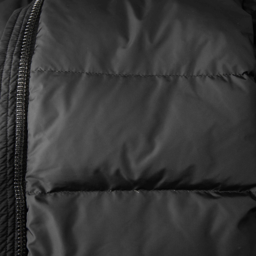 Herno Black Puffer Down Hooded Jacket