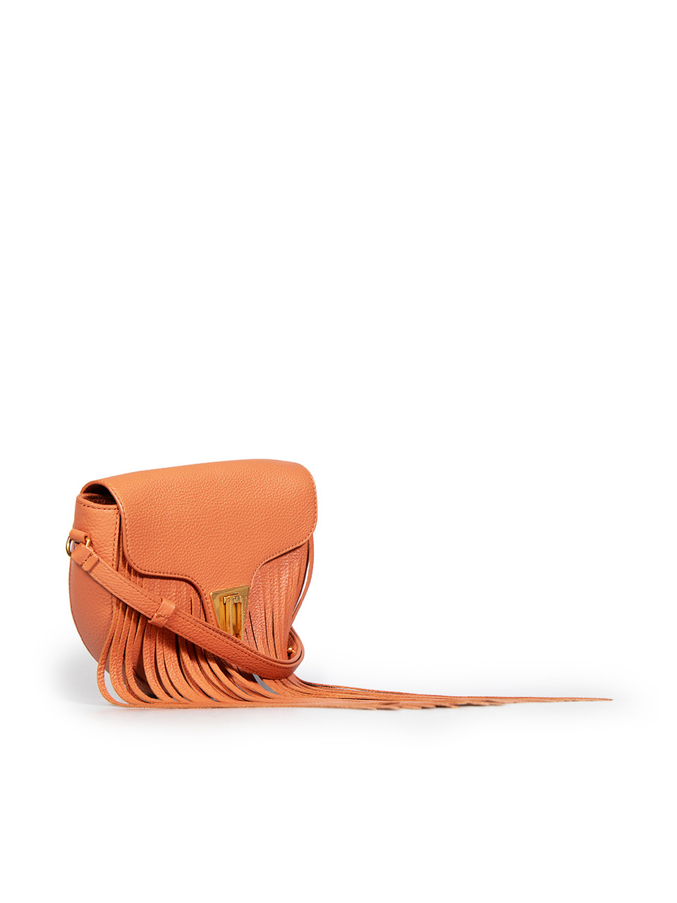 Coccinelle Terracotta Beat Frange Crossover Bag