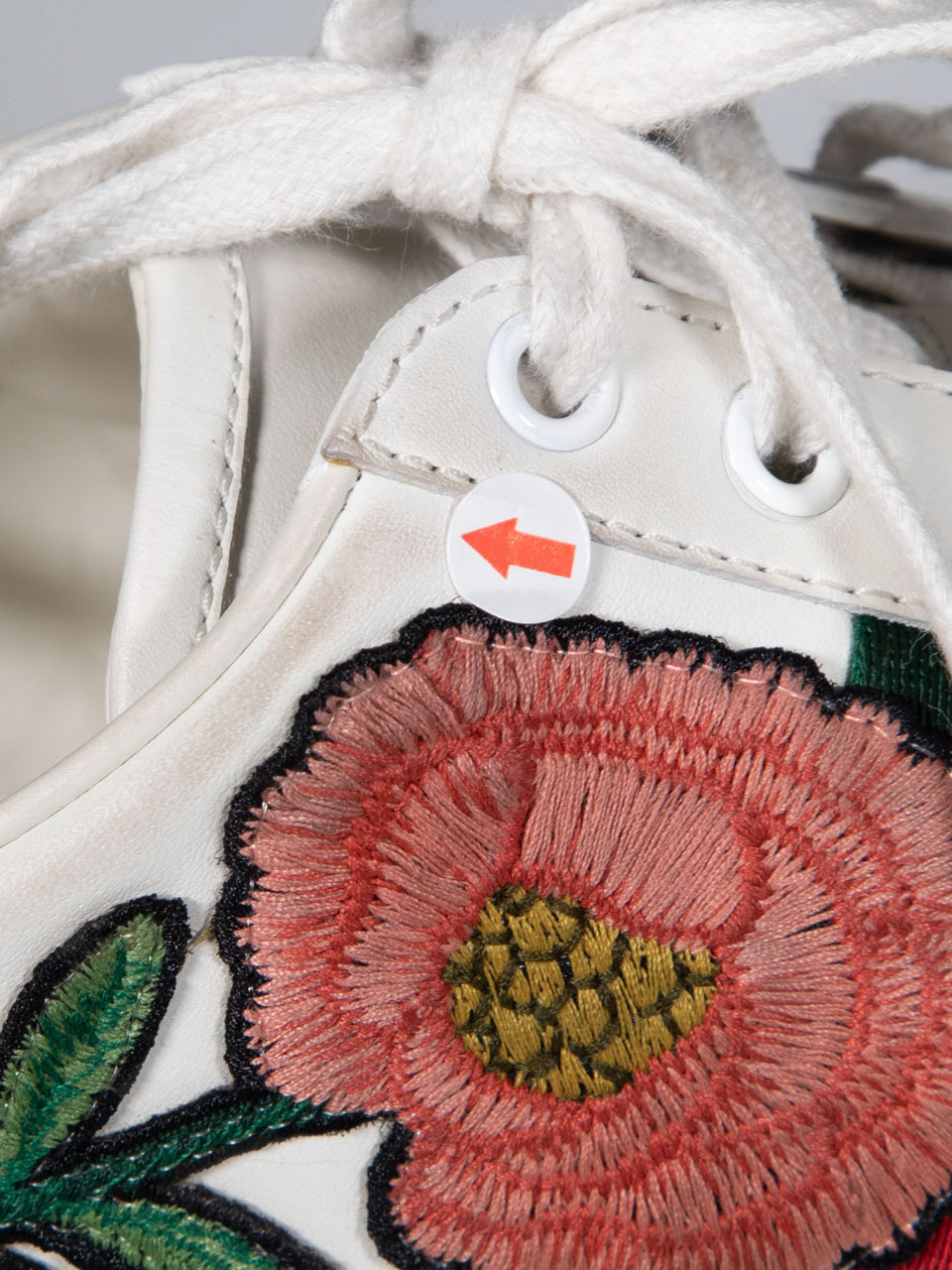 Leather Gucci Ace Flowers GUCCI SHOES SNEAKERS ACE FLOWER