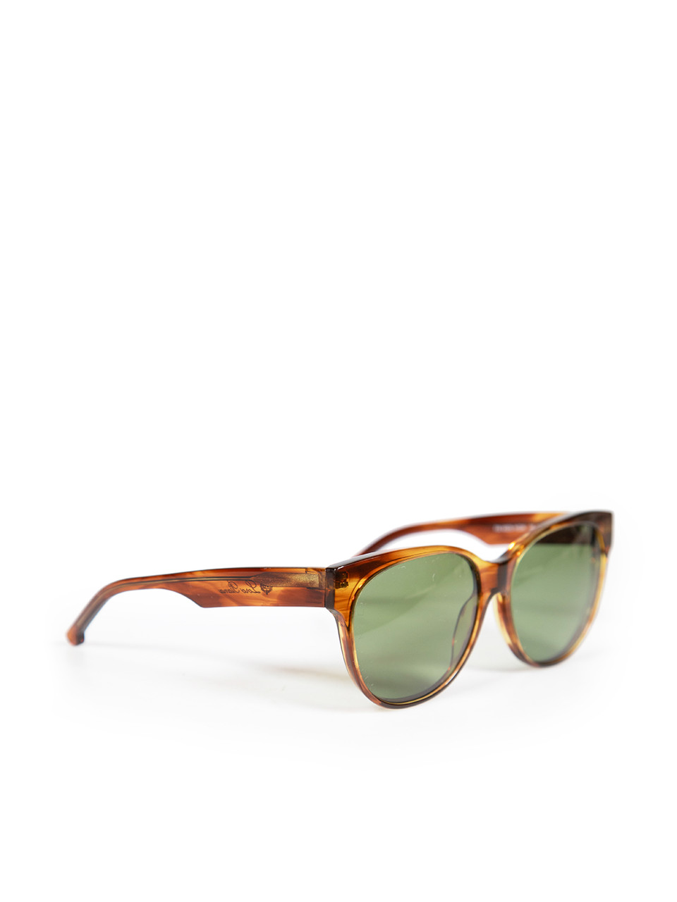 Loro Piana Brown D-Frame Sunglasses