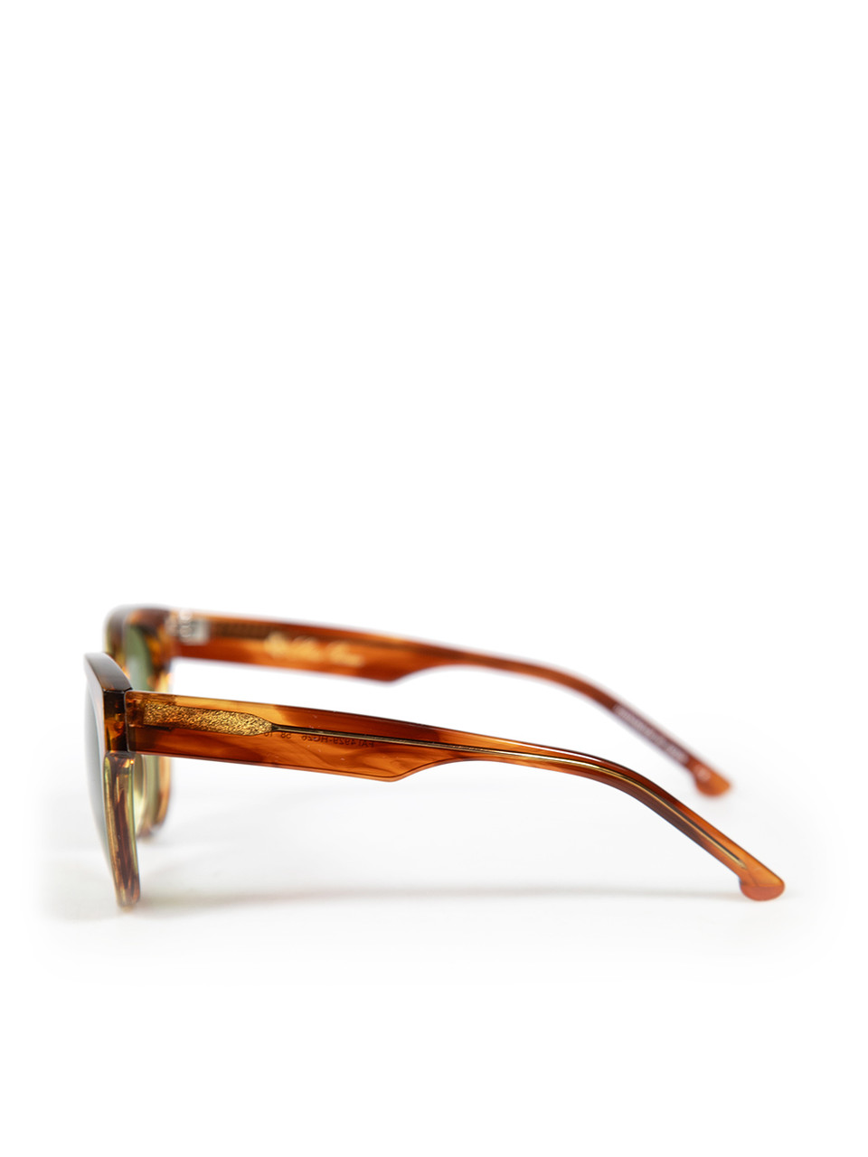 Loro Piana Brown D-Frame Sunglasses