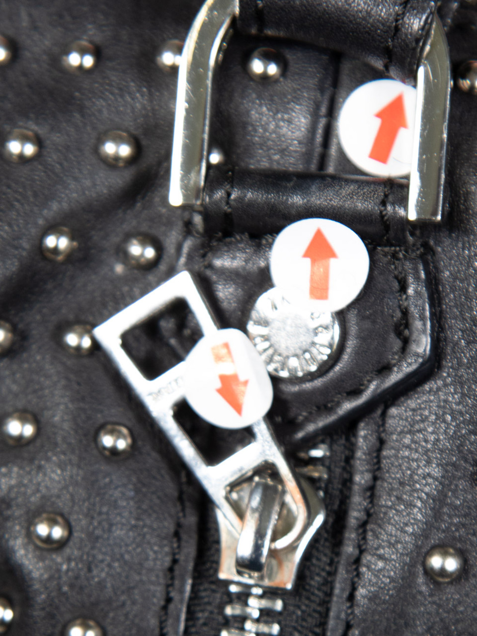 Zadig & Voltaire Black Leather Sunny Studded Bag