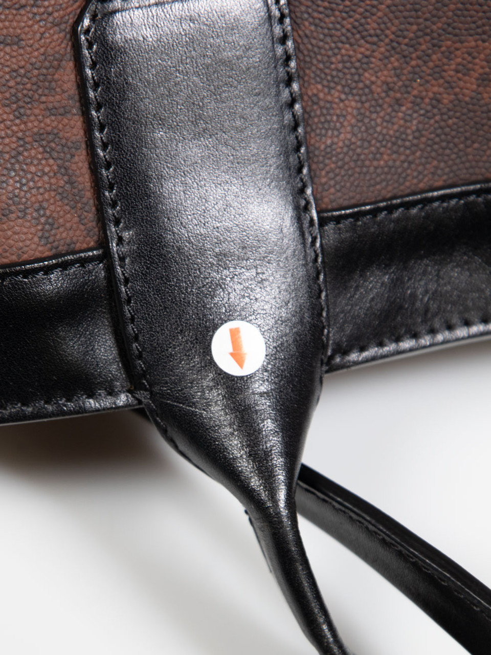 Chloé Brown Leather Lizard Print Bag
