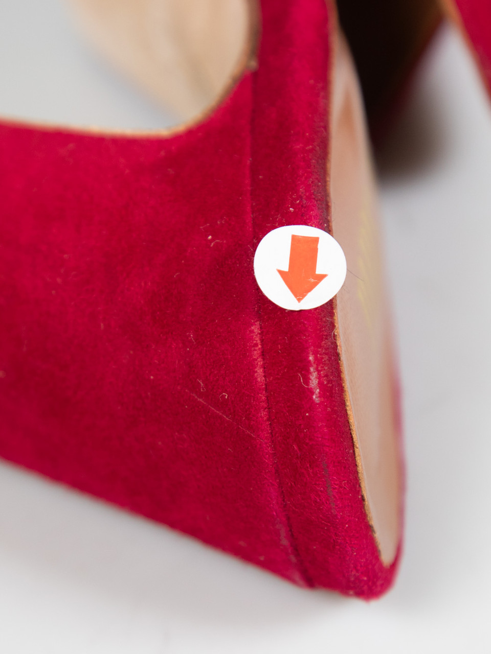 Paris Texas Red Suede Mules
