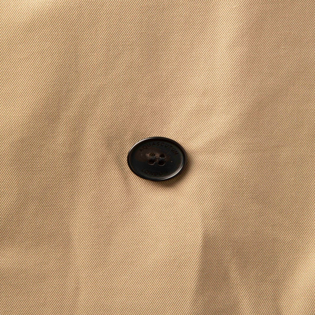 Aquascutum Camel Trench Cape Coat