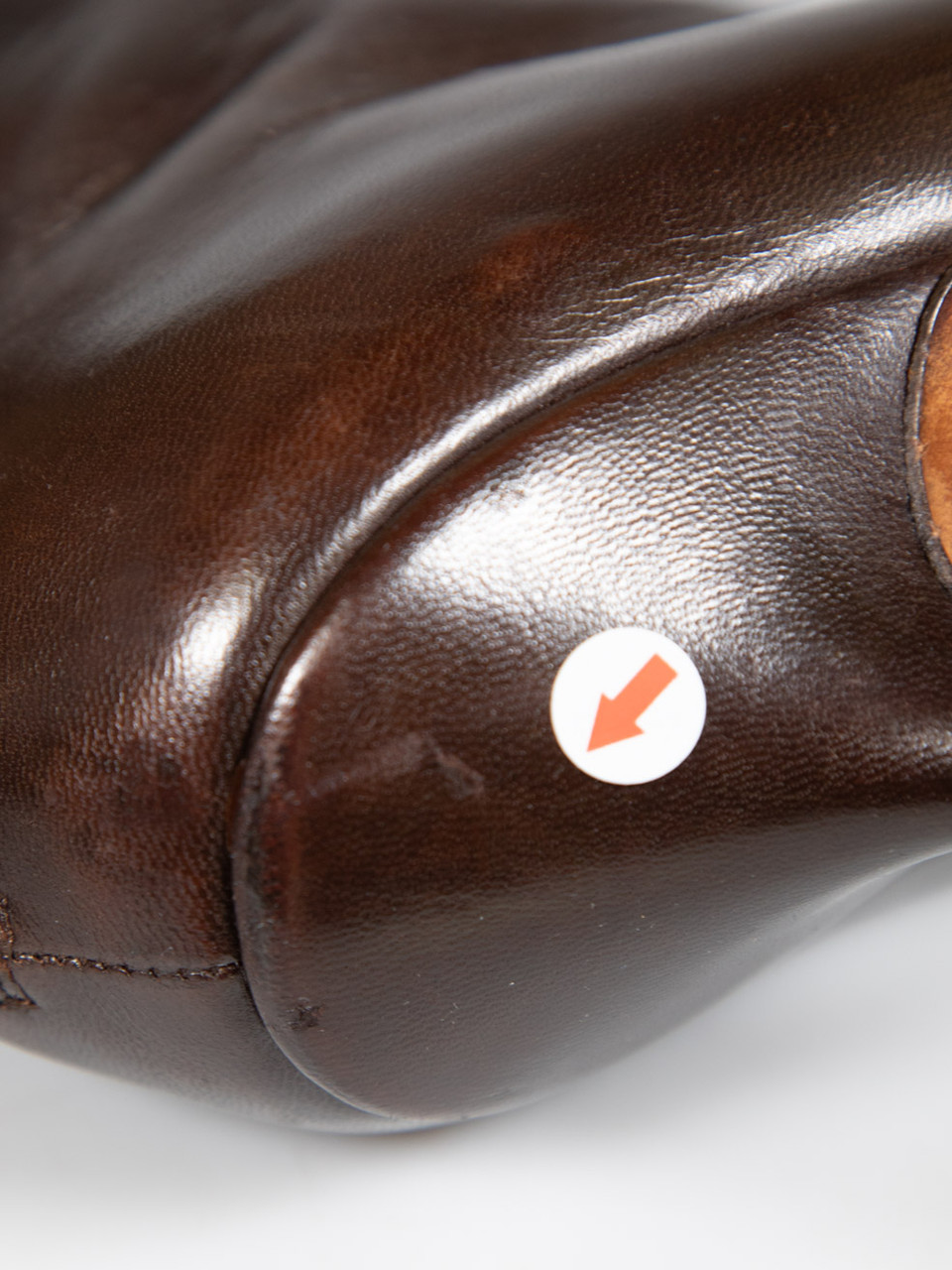 Jimmy Choo Brown Leather Heel Knee High Boots