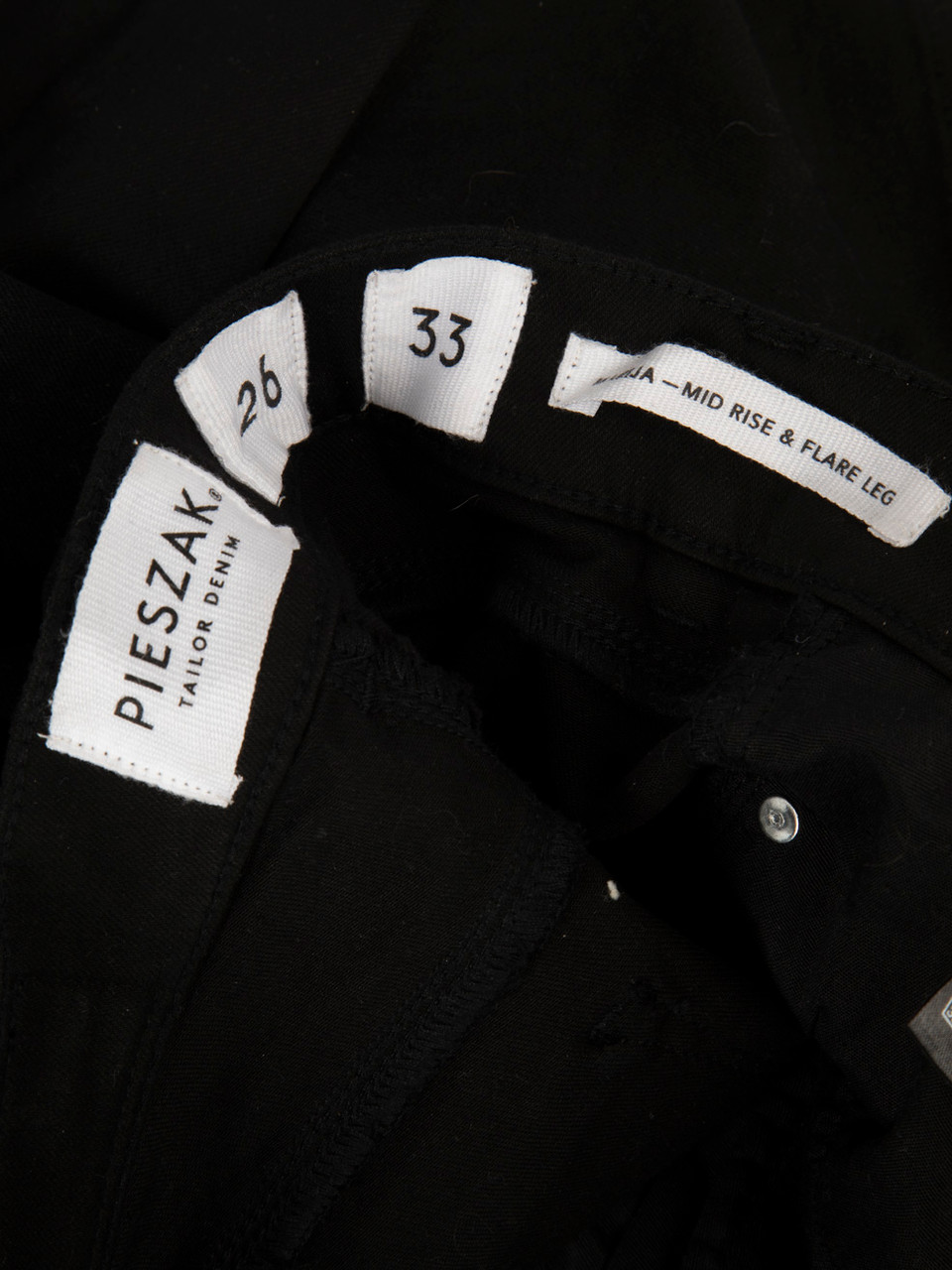 Pieszak Black Denim Flared Marija Jeans