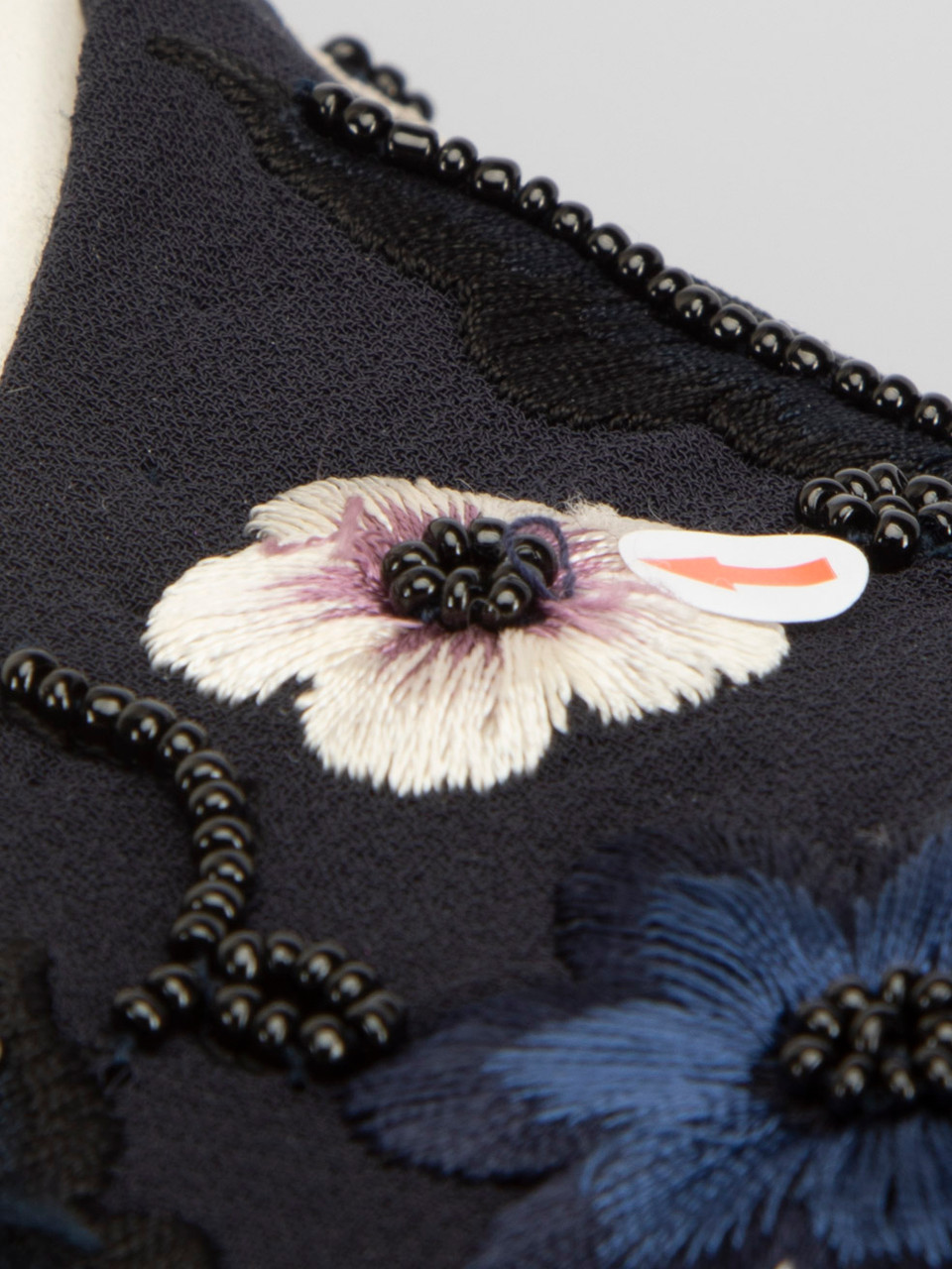 Needle & Thread Navy Floral Embroidered Dress