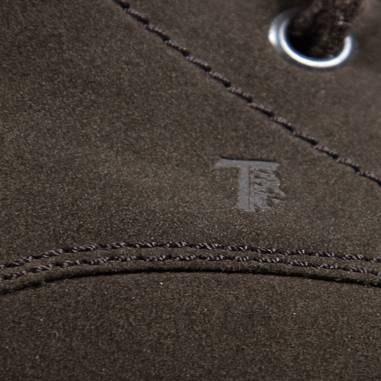 Tod's Brown Suede Lace Up Boots