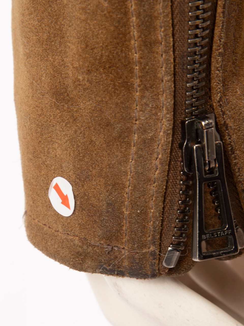Belstaff Brown Suede Long Sleeves Jacket
