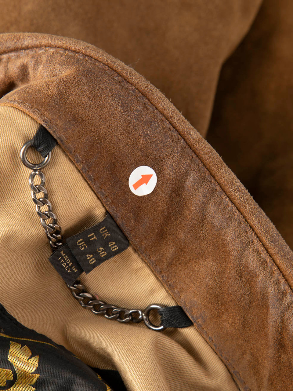 Belstaff Brown Suede Long Sleeves Jacket