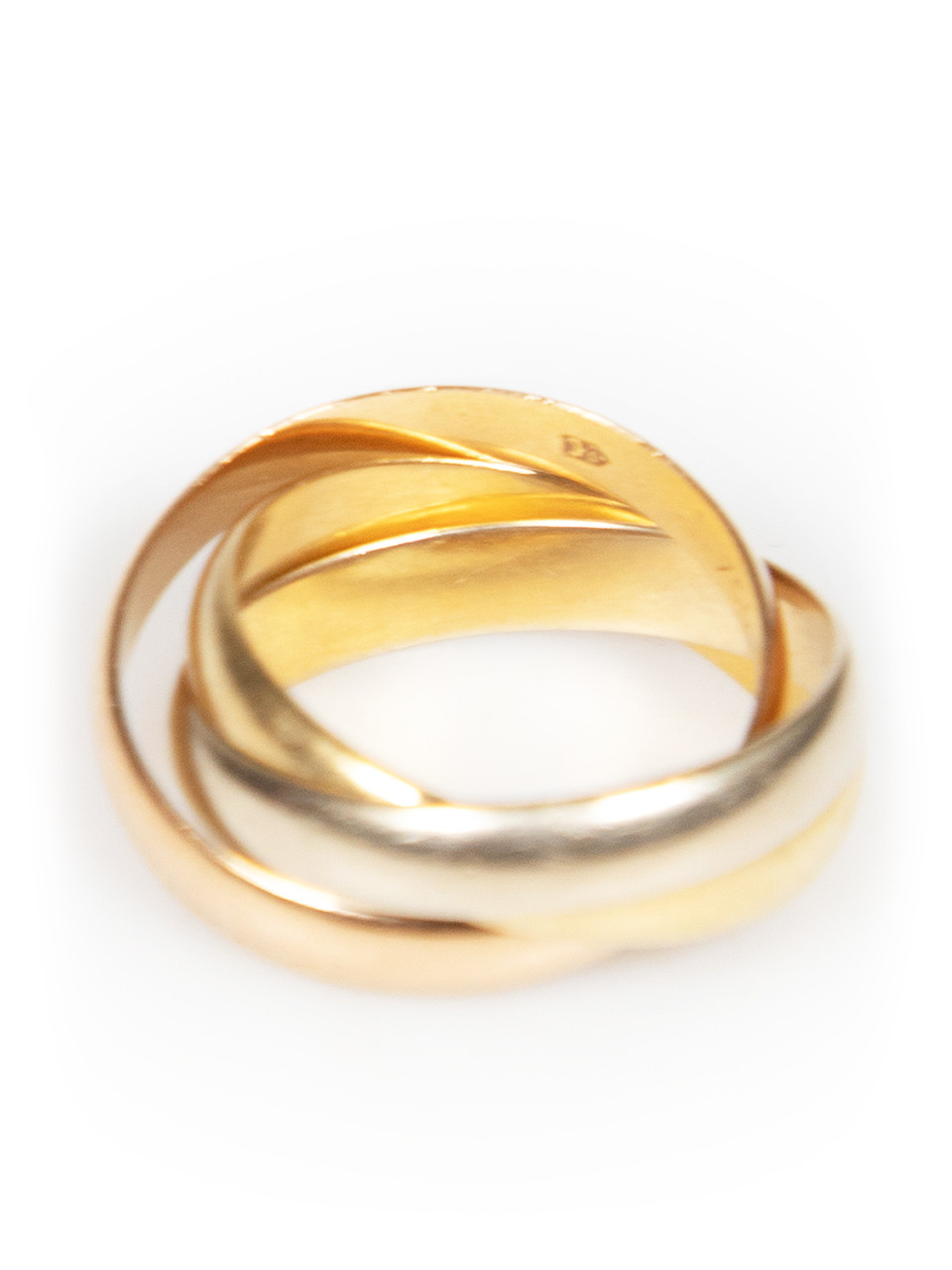 Cartier Tri-Colour Gold Trinity Ring