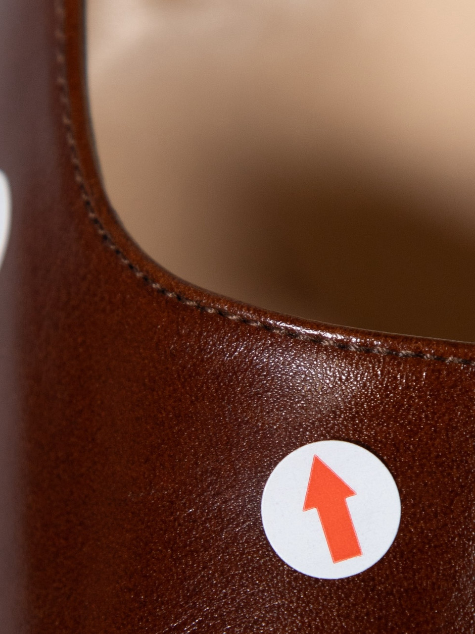 Manolo Blahnik Brown Leather Court Pumps