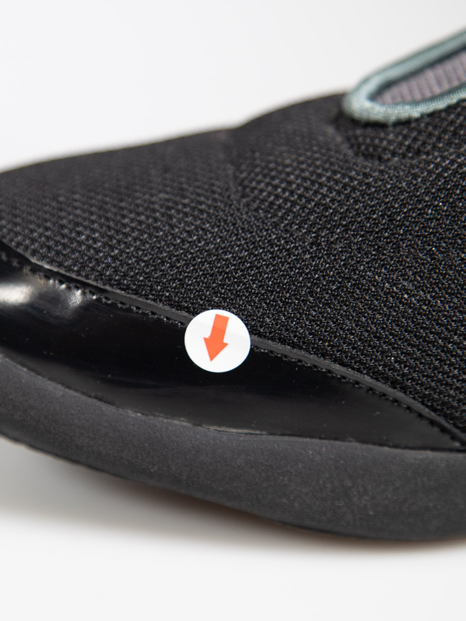 Issey Miyake Black Mesh Slip-On Trainers Issey Miyake Black Mesh Slip-On Trainers