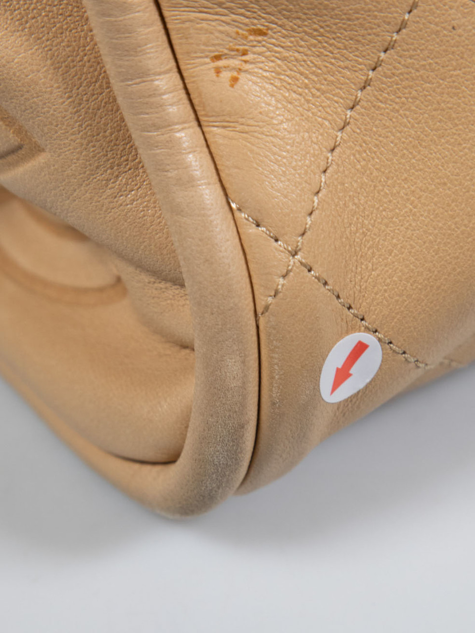 Chanel 05-06 Beige Lambskin Ultimate Soft Frame Bag