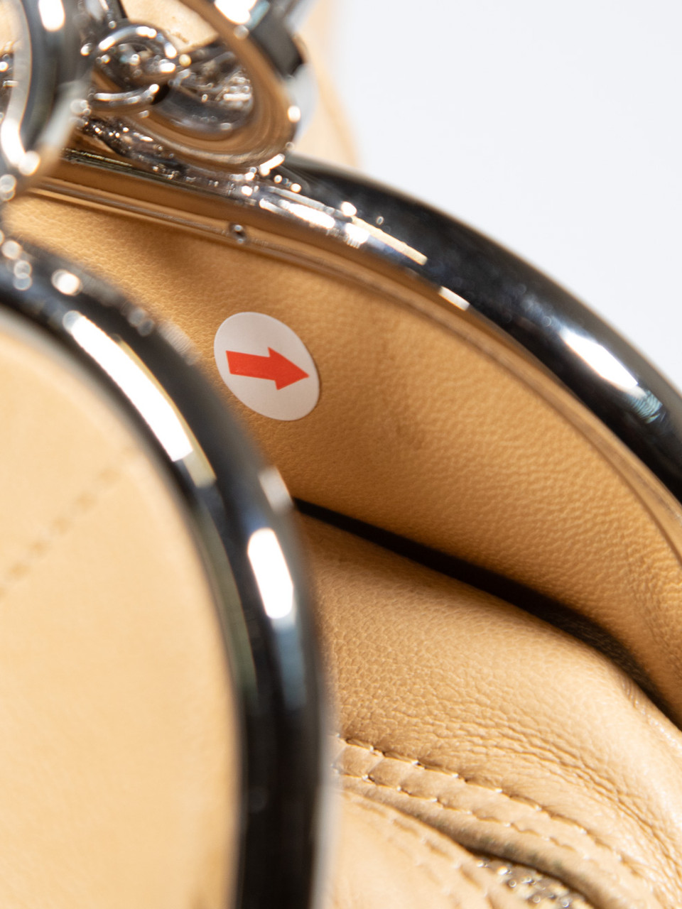 Chanel 05-06 Beige Lambskin Ultimate Soft Frame Bag