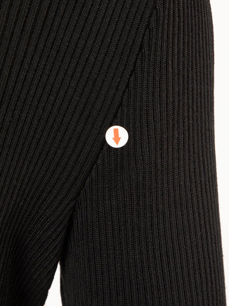 Hermès Black V-Neck Knit Top Hermès Black V-Neck Knit Top