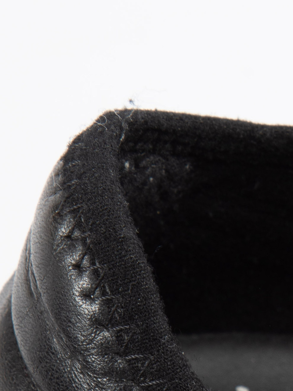 Balenciaga Black Leather & Mesh Race Runner Trainers