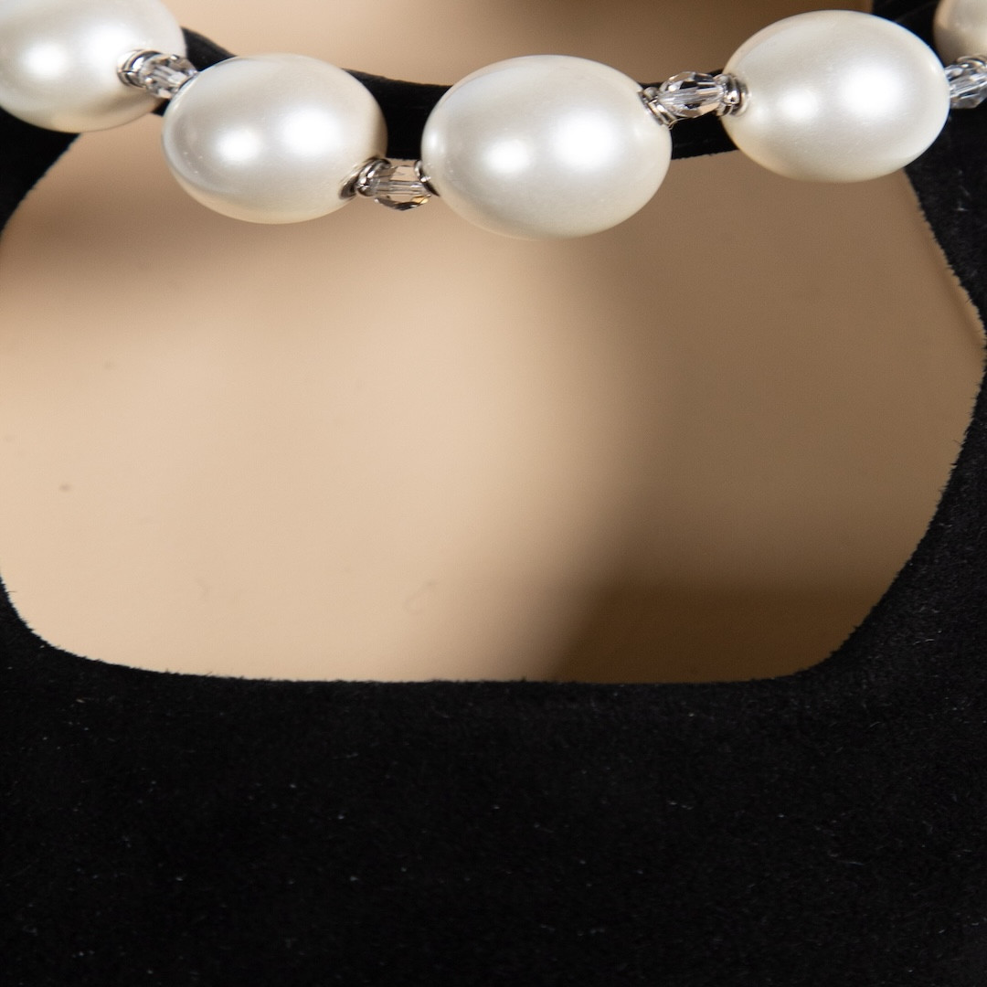 Jimmy Choo Black Suede Ade Embellished Ballet Flats