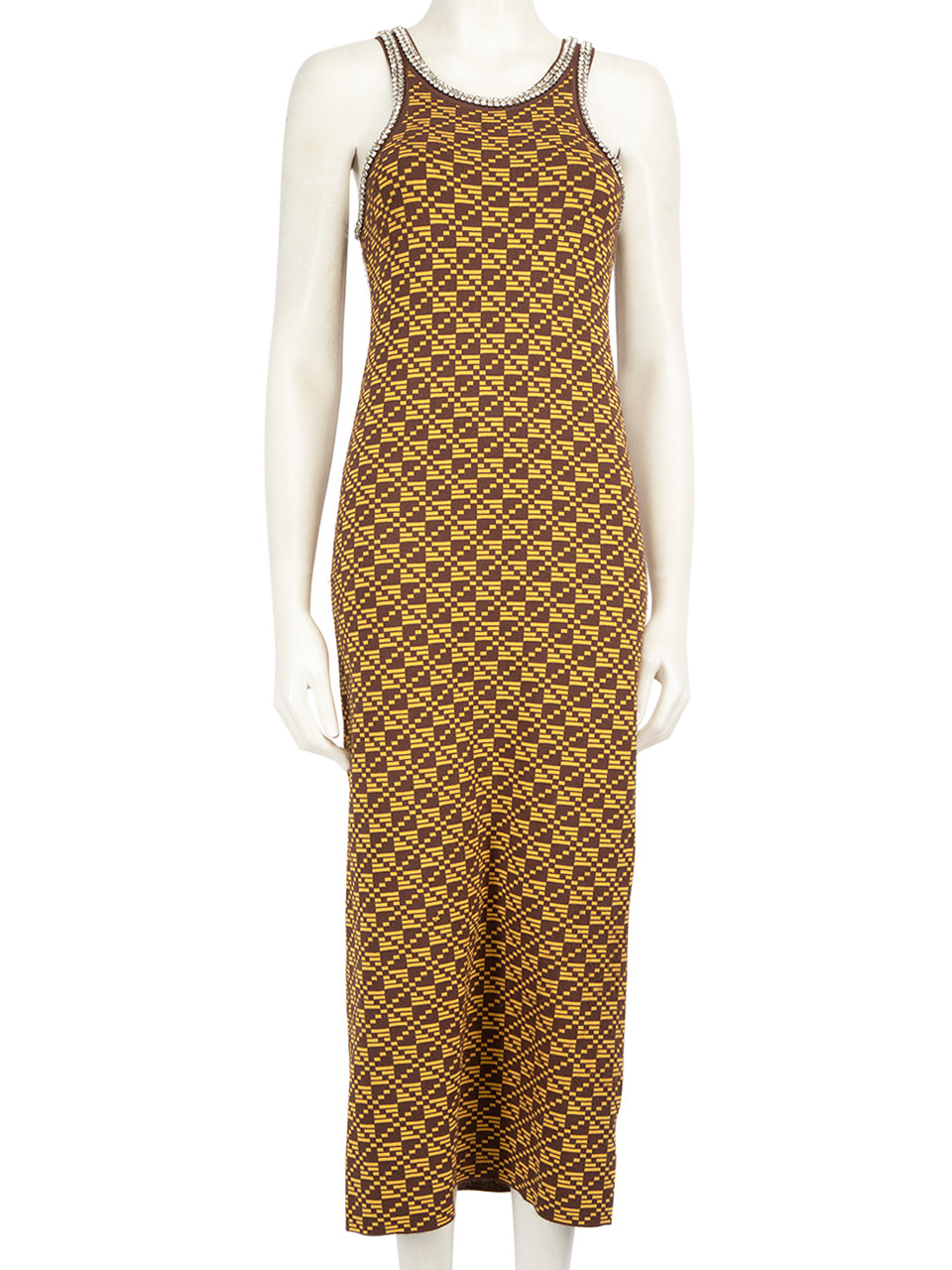 Dodo Bar Or Embellished Neckline Maxi Dress Dodo Bar Or Embellished Neckline Maxi Dress