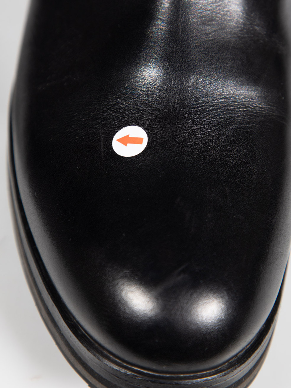 Moncler Black Leather Quilted Detail Snow Boots