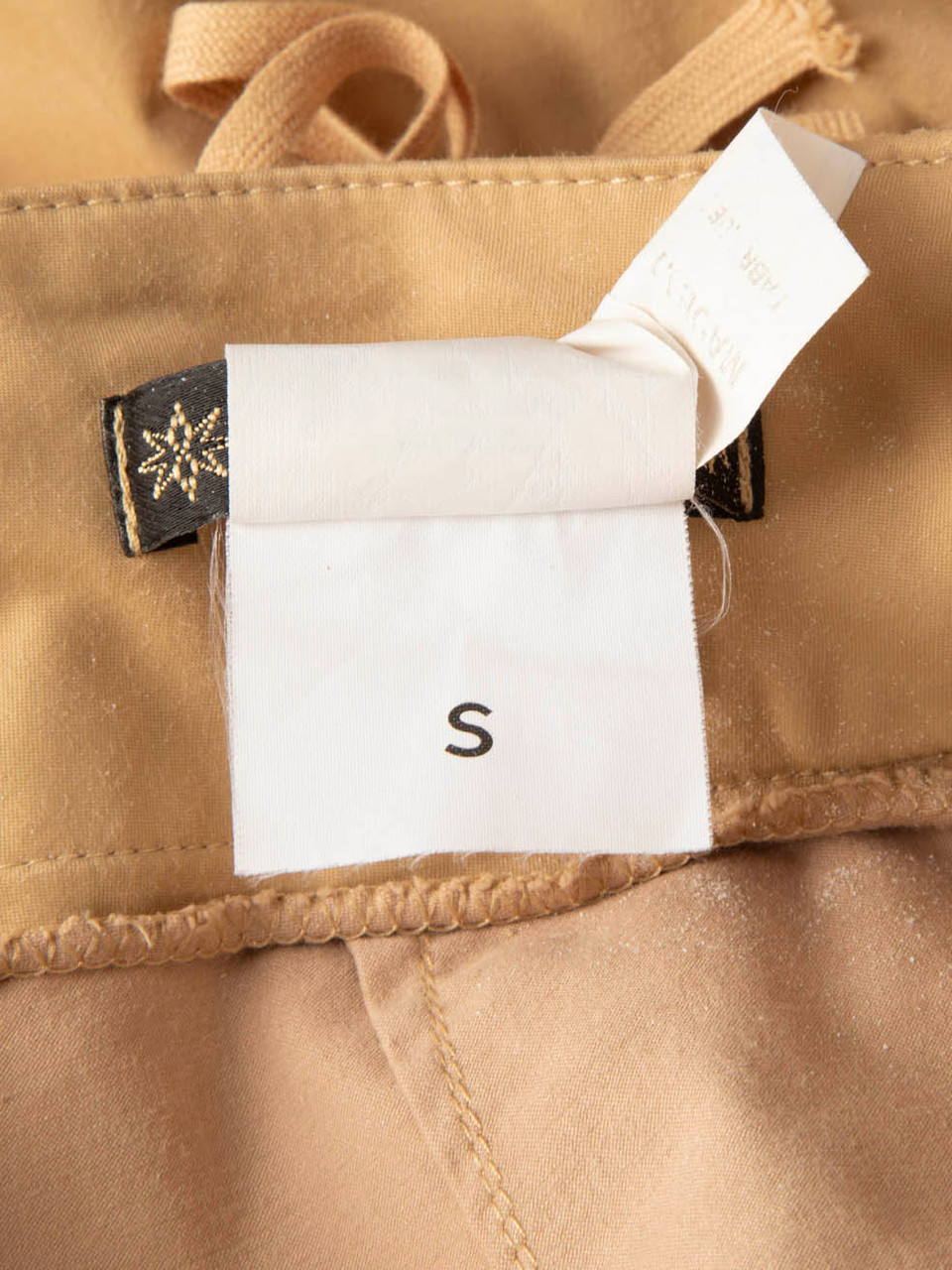 Plein Sud Beige Lace Waistband Trousers Plein Sud Beige Lace Waistband Trousers