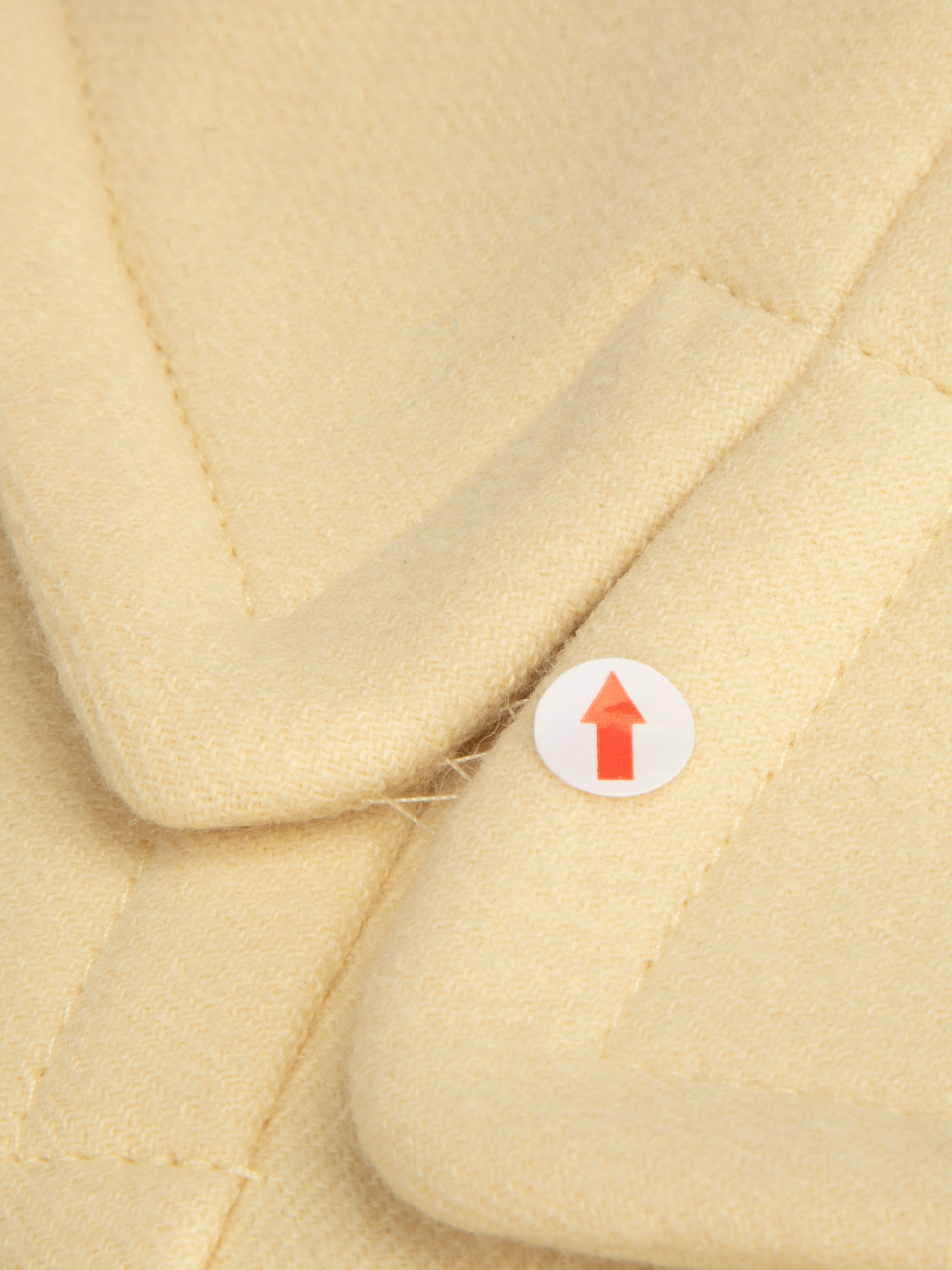 MAX&Co. Yellow Double Breasted Mid Length Coat MAX&Co. Yellow Double Breasted Mid Length Coat