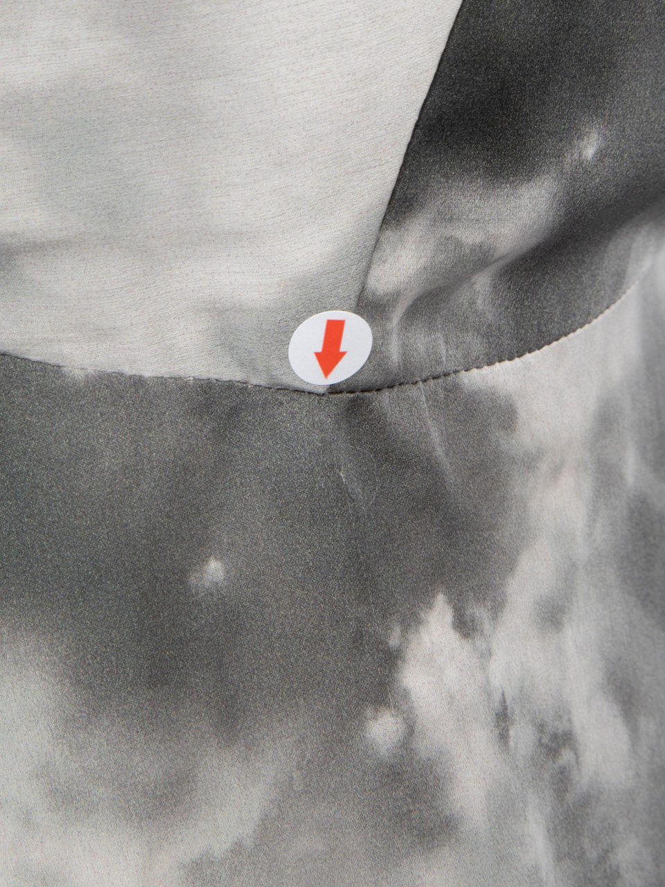 Zimmermann Grey Silk Tie Dye Midi Dress Zimmermann Grey Silk Tie Dye Midi Dress