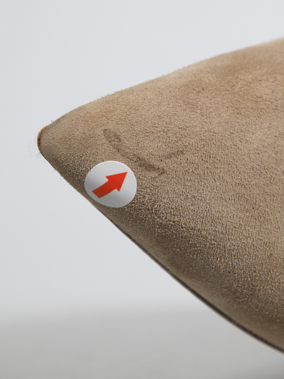 Burberry Grey Suede Snakeskin Heel Wedges