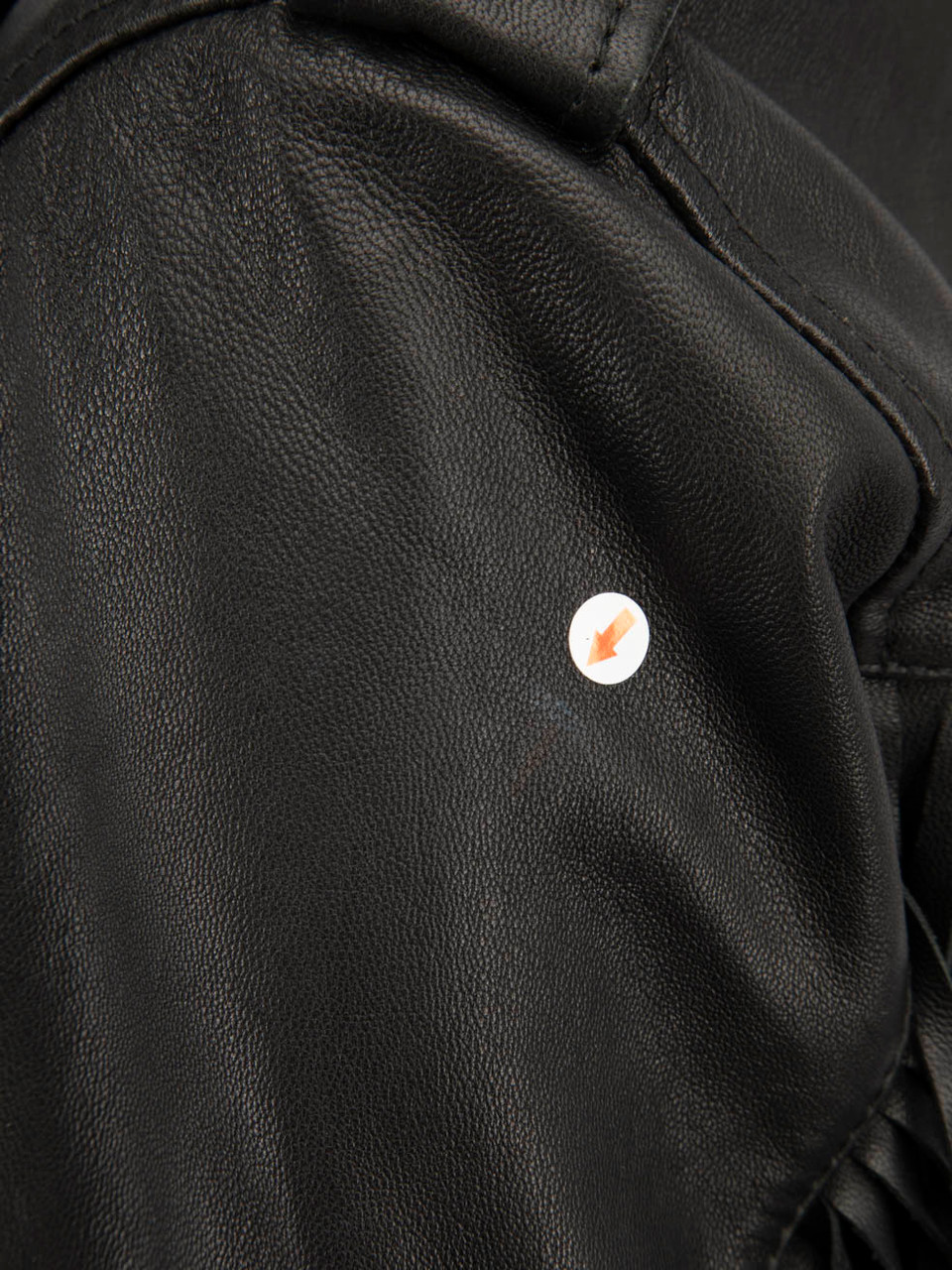 All Saints Black Tassel Balfern Biker Jacket All Saints Black Tassel Balfern Biker Jacket