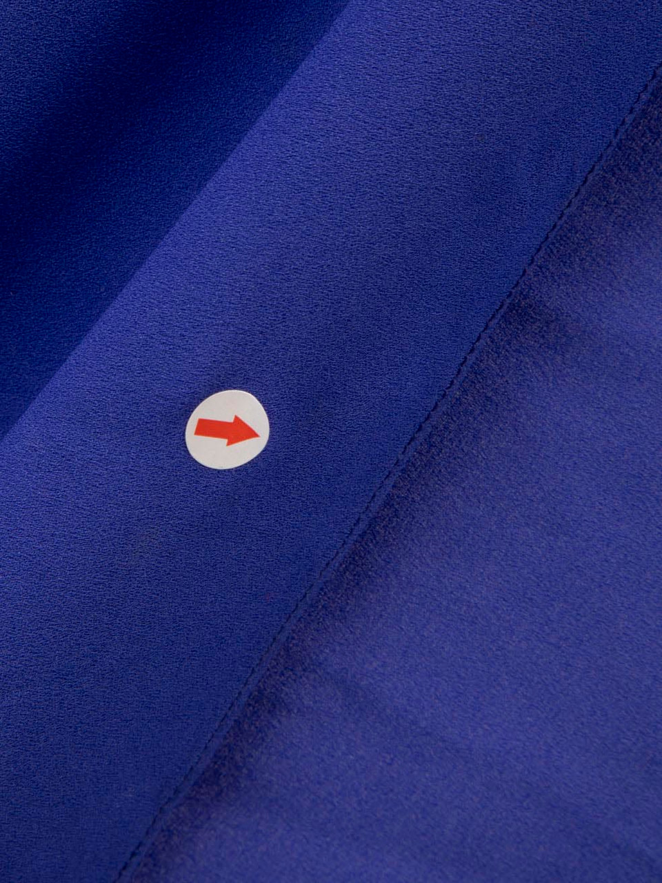 Badgley Mischka Blue Embellished Waist Maxi Gown