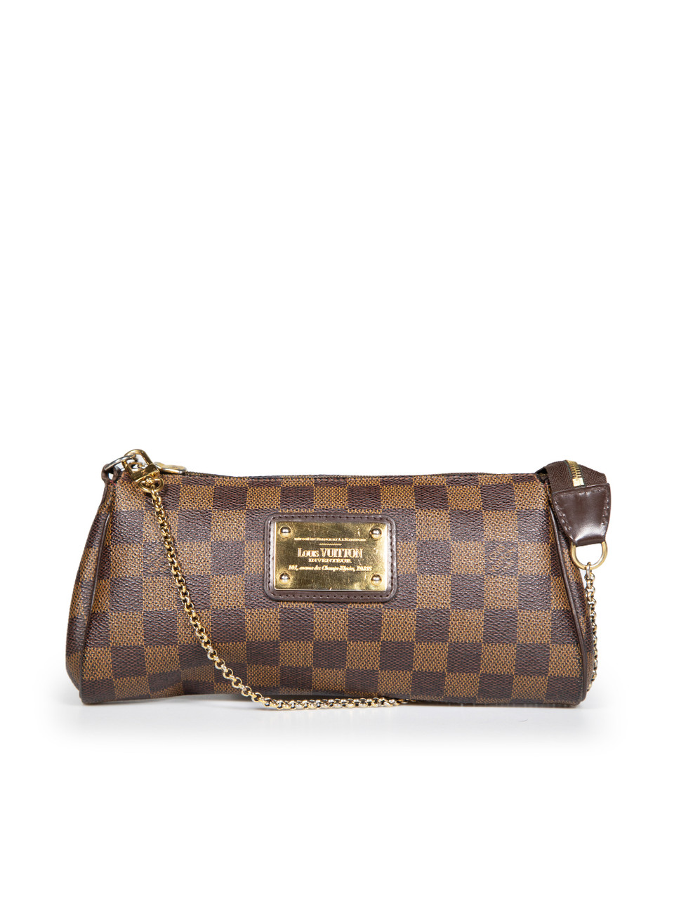 Louis Vuitton 2010 Damier Ebene Eva Shoulder Bag Louis Vuitton 2010 Damier Ebene Eva Shoulder Bag