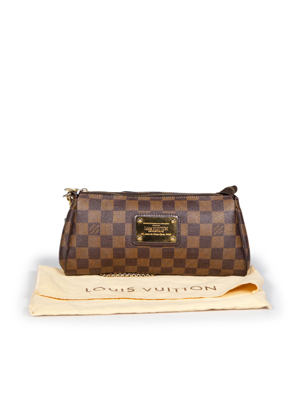 Louis Vuitton 2010 Damier Ebene Eva Shoulder Bag Louis Vuitton 2010 Damier Ebene Eva Shoulder Bag
